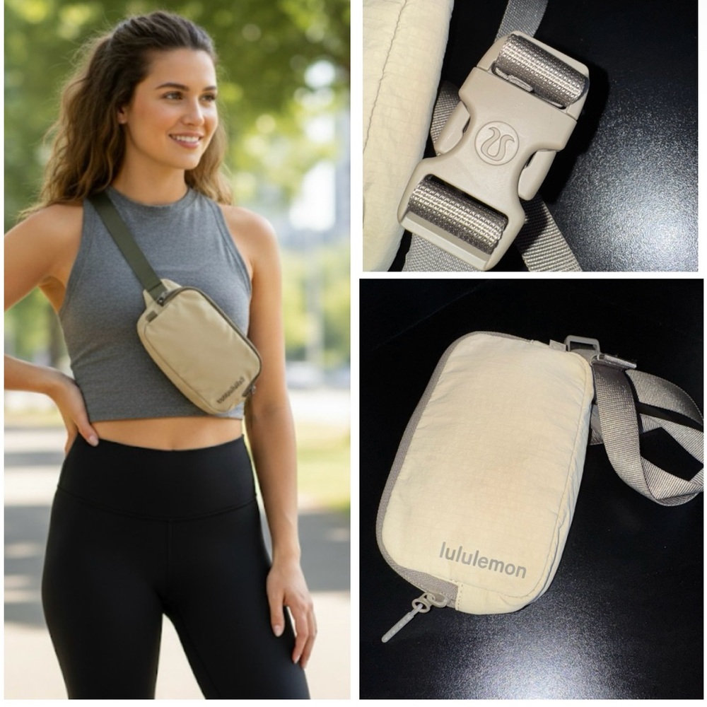 lululemon athletica Beige Crossbody Pouch - Compact Everyday Sling